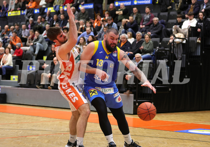 Basketball Superliga 2022/23, 1.Plazierungsrunde Klosterneuburg Dukes vs. SKN St.Pölten


