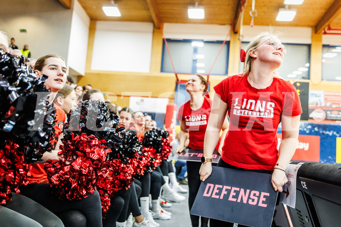 Basketball, Basketball Austria CUP 2023/24, Finale, Traiskirchen Lions, Flyers Wels, #lions dancers