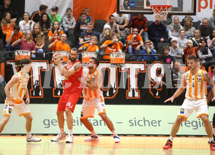 Basketball ABL 2016/17, Grunddurchgang 4.Runde BK Dukes Klosterneuburg vs. WBC Wels


