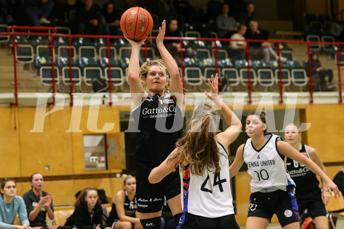 Basketball Damen Superliga 2022/23, Grunddurchgang 6.Runde Vienna United vs. Basket Flames