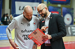 Basketball, Superliga 2024/25, Grunddurchgang 17.Runde, Flyers Wels vs. BBC Nord Dragonz,
