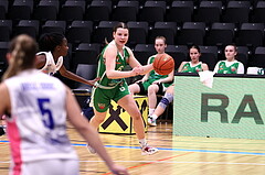 18.02.2023, Graz, Raiffeisen Sportpark, Basketball Damen Superliga 2022/23, Grunddurchgang 13.Runde, UBSC-DBBC Graz vs. KOS Celovec Damen,  