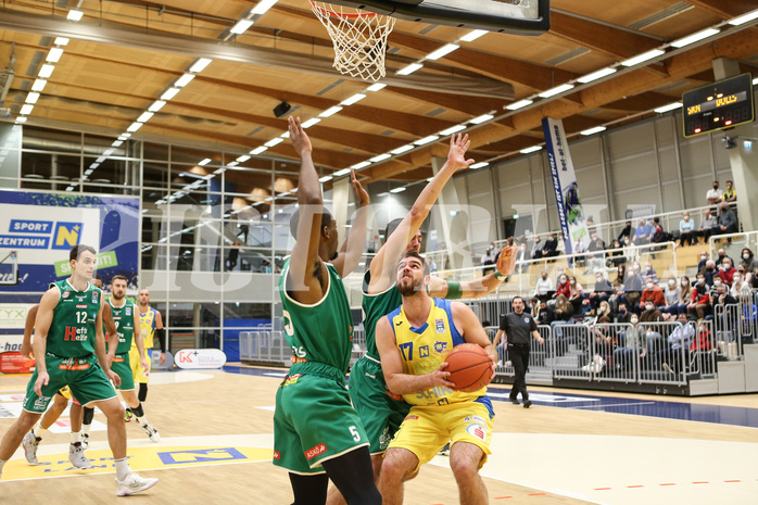 Basketball Superliga 2021/22, Grunddurchgang 9.Runde SKN St.Pölten vs. Kpafenberg Bulls