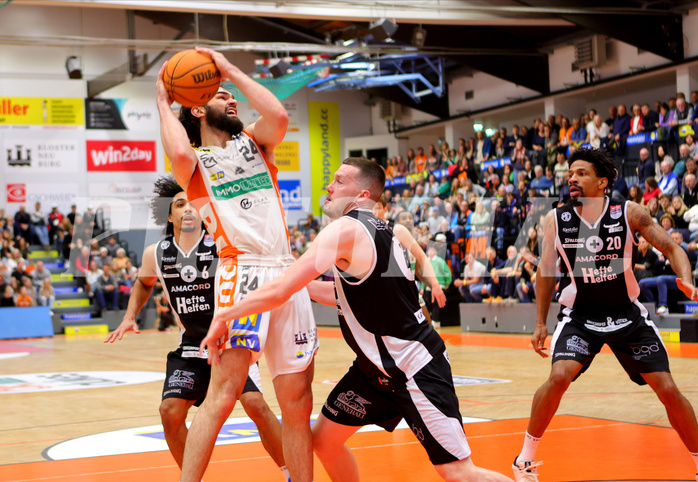 Basketball Superliga 2023/24, Playoff, Viertelfinale Spiel 3 Klosterneuburg Dukes vs. Kapfenberg Bulls



