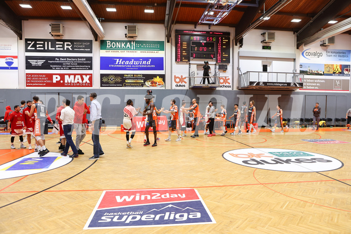 Basketball Superliga 2022/23, Grunddurchgang 11.Runde Klosterneuburg Dukes vs. BC Vienna