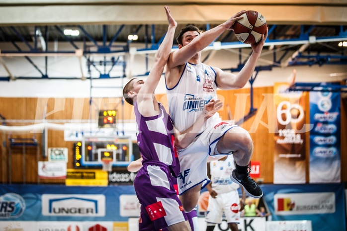 Basketball, ABL 2018/19, Grunddurchgang 33.Runde, Oberwart Gunners, Timberwolves, Jakob Szkutta (4)
