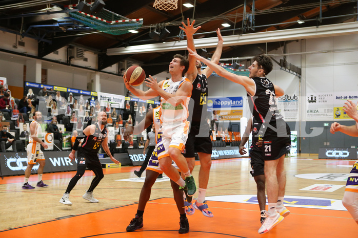 Basketball Superliga 20120/21, Grunddurchgang 9.Runde Klosterneuburg Dukes vs. Flyers Wels


