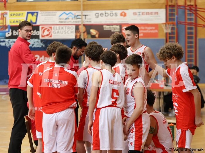 Basketball Superliga 2024/25, SLMU14 Traiskirchen Lions Academy vs. UBSC Juniors


