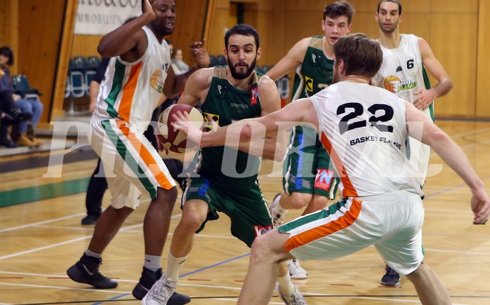 Basketball 2.Bundesliga 2017/18, Grunddurchgang 15.Runde Basketflames vs. Dornbirn Lions