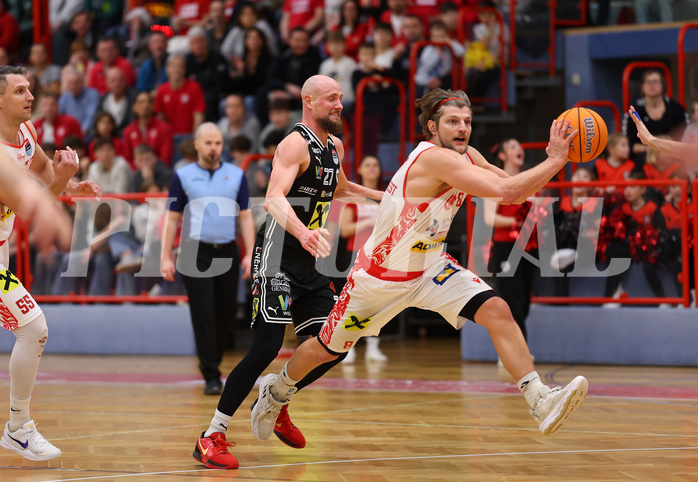 Basketball Superliaga 2024/25, Grunddurchgang 22.Runde Traiskirchen Lions vs. Flyers Wels


