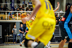 Basketball, Win2Day Superliga 2023/24, Grunddurchgang 6.Runde, SKN St. Pölten, Vienna Timberwolves, Felix Angerbauer (4)