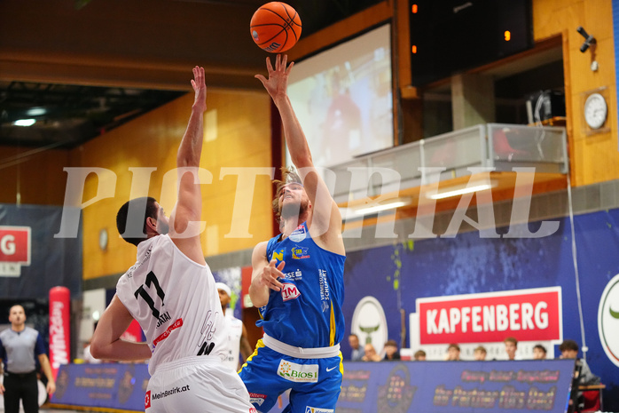 Win2day Basketball Superliga 2024/25, Grunddurchgang, 3. Runde, Kapfenberg vs. St.Pölten



