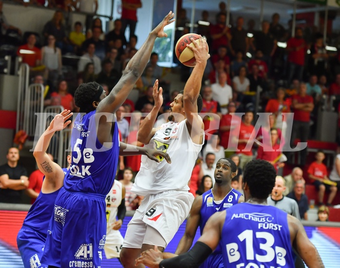 Basketball ABL 2016/17 Halbfinale Spiel 3 WBC Wels vs Gunners Oberwart