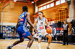 Basketball, win2day Basketball Superliga 2024/25, Playoffs Finale 2. Spiel
, BBC Nord Dragonz, Oberwart Gunners, Lukas Hahn (25)