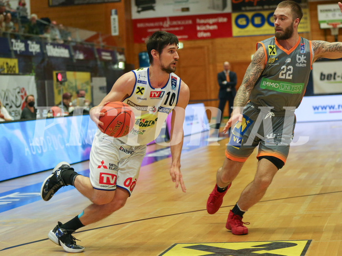 Basketball Superliga 2021/22, Grunddurchgang 15.Runde Gmunden Swans vs. Klosterneuburg Dukes


