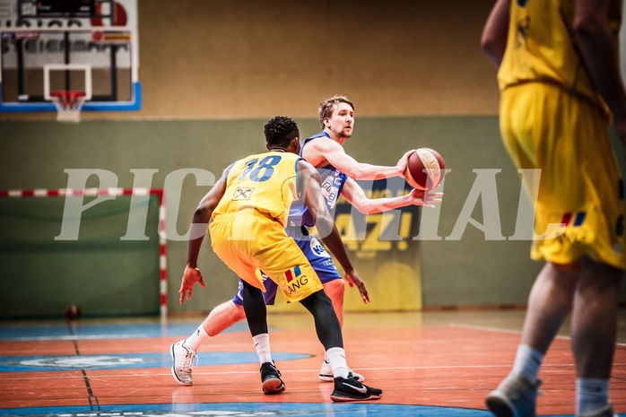 Basketball, ABL 2017/18, Grunddurchgang 29.Runde, UBSC Graz, Oberwart Gunners, Georg Wolf (10)