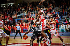 Basketball, Win2Day Superliga 2024/25, Grunddurchgang 15.Runde, Traiskirchen Lions, Fuerstenfeld Panthers, Jason A. M. Ricketts (15), Nelson Haskin (21)