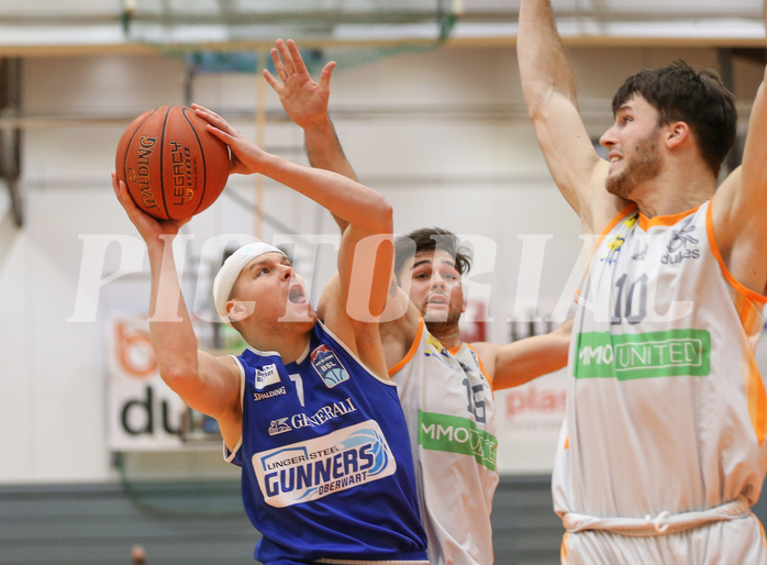 Basketball Superliga 2021/22, 7. Plazierungsrunde Klosterneuburg Dukes vs. Oberwart Gunners


