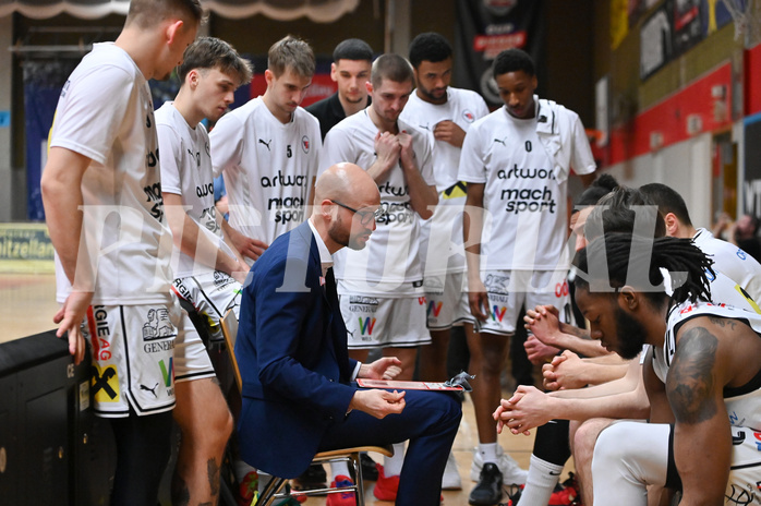 Basketball, Superliga 2024/25, Plazierungsrunde 7.Runde, Flyers Wels vs. Klosterneuburg Dukes,