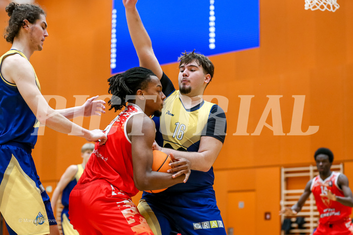 19.01.2025 Österreichischer Basketballverband 2024/25, SLMU19, BC Vienna vs UBSC Gratzer Stahl Graz