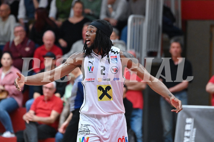 Basketball, Superliga 2024/25, 9. Plazierungsrunde, Flyers Wels vs. UBSC Graz,