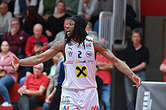 Basketball, Superliga 2024/25, 9. Plazierungsrunde, Flyers Wels vs. UBSC Graz,
