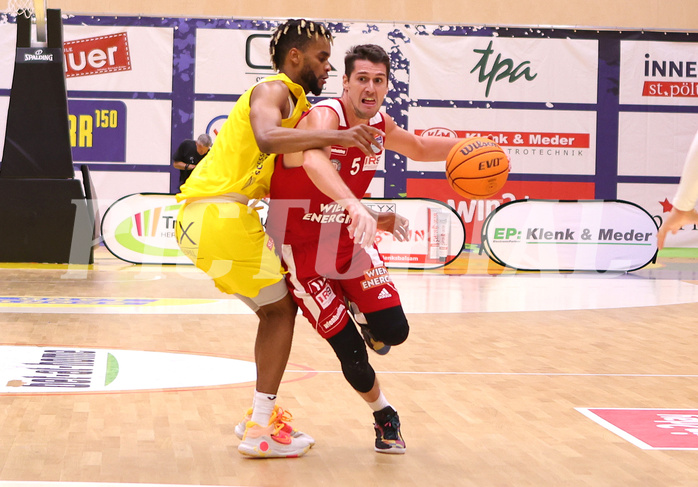 Basketball Superliga 2023/24, Grunddurchgang 3.Runde SKN St. Pölten vs. BC Vienna


