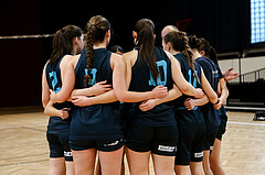 15.02.2025 Österreichischer Basketballverband 2024/25, SLWU19, Basket Flames UNION vs. Vienna Timberwolves