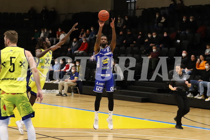 Basketball Superliga 2021/22, Grunddurchgang 16.Runde UBSC Graz vs. Gmunden Swans
