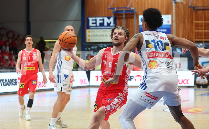 Basketball Superliga 2024/25, Playoffs, Halbfinale Spiel 3 Oberwart Gunners vs. Traiskirchen Lions