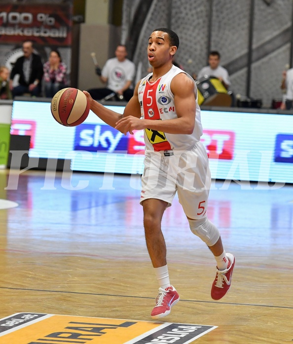 Basketball ABL 2017/18 Grunddurchgang 27. Runde Flyers Wels vs BK Dukes Klosterneuburg