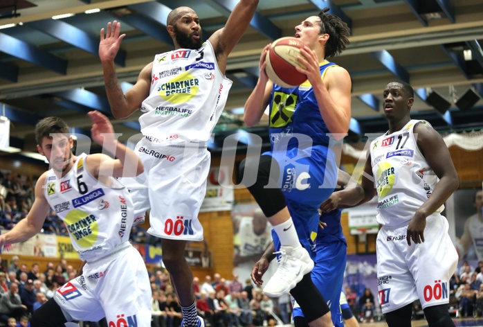 Basketball ABL 2018/19, Grunddurchgang 13.Runde Gmunden Swans vs. UBSC Graz


