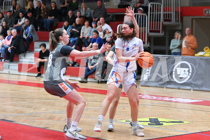 Basketball Superliga 2024/25, Semifinale Spiel 2, DBB Wels vs Duchess Klosterneuburg,

