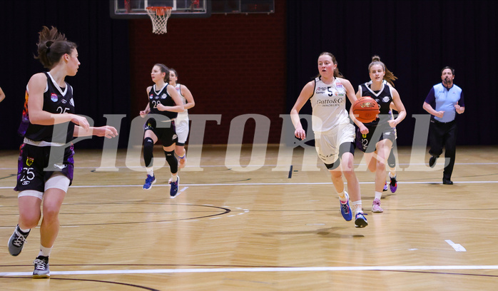 Basketball Damen Superliga 2022/23, Grunddurchgang 14.Runde Basket Flames vs. Vienna United