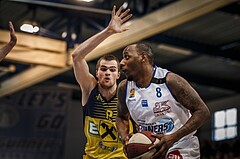 Basketball, ABL 2018/19, Grunddurchgang 27.Runde, Oberwart Gunners, UBSC Graz, Justin Coleman (8)