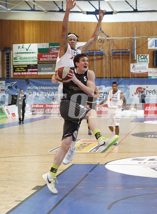 Basketball ABL 2015/16 Grunddurchgang 21.Runde Oberwart Gunners vs Güssing Knights