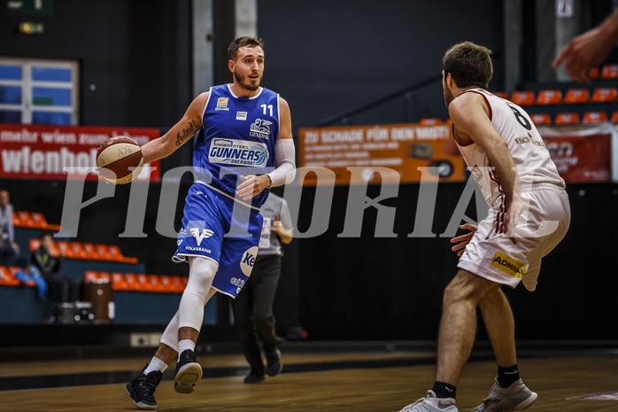 Basketball, ABL 2018/19, Grunddurchgang 30.Runde, BC Vienna, Oberwart Gunners, Hayden Thomas Lescault (11)