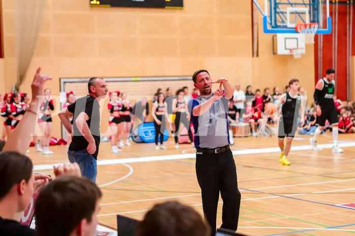 Basketball Zweite Liga 2023/24, Playoff, Finale Spiel 3 Mistelbach Mustangs vs. Union Deutsch Wagram


