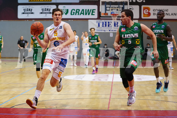 Basketball 2. Liga 2021/22, Grundduchgang 11.Runde , Jennersdorf vs. Dornbirn


