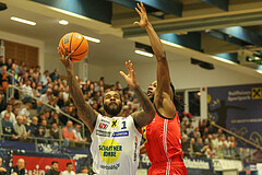 Basketball Superliga 2024/25, Grunddurchgang 20.Runde Gmunden Swans vs. Flyers Wels


