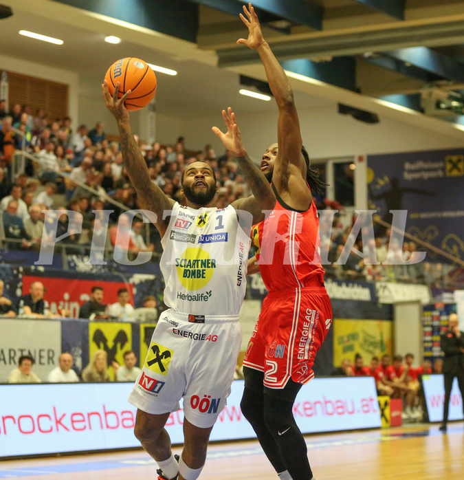 Basketball Superliga 2024/25, Grunddurchgang 20.Runde Gmunden Swans vs. Flyers Wels


