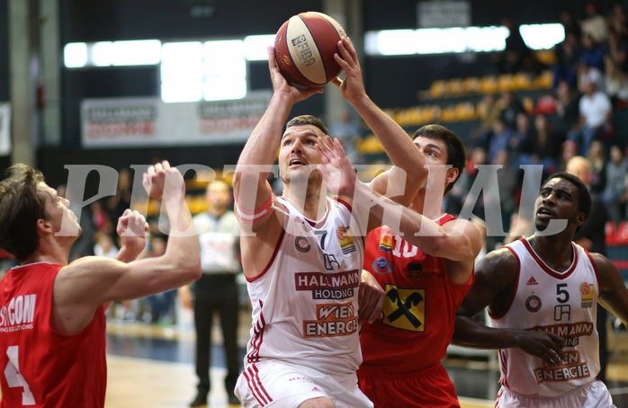 Basketball ABL 2016/17, Playoff VF Spiel 1 BC Vienna vs. WBC Wels