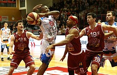 Basketball ABL 2017/18, Grunddurchgang 27.Runde Traiskirchen Lions vs. Kapfenberg Bulls