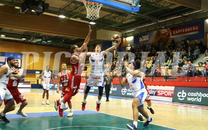 Basketball 2.Bundesliga 2019/20, Grunddurchgang 6.Runde Kapfenberg Bulls vs. BC Vienna