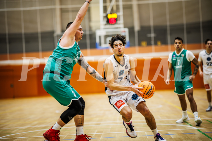 Basketball, Basketball Zweite Liga 2024/25, Grunddurchgang 14.Runde, Vienna Timberwolves, KOS Celovec, Armin Karian (7)
