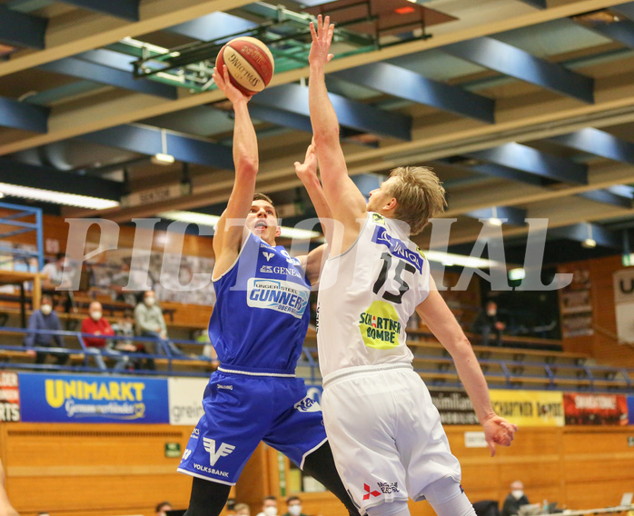 Basketball Superliga 2020/21, 6. Plazierungsrunde Gmunden Swans vs. Oberwart Gunners


