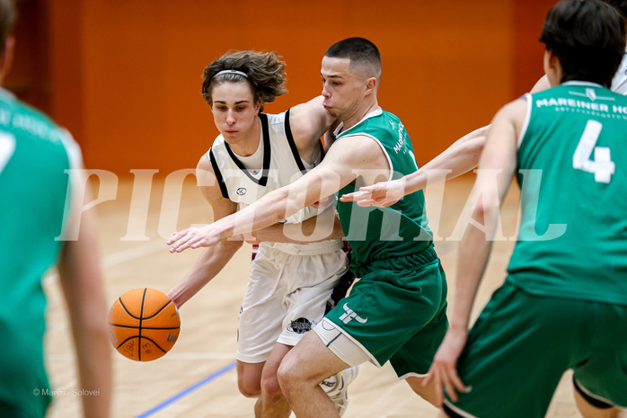 22.03.2025 Österreichischer Basketballverband 2024/25, SLMU19, Vienna United vs. Kapfenberg Bulls 