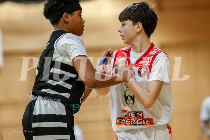 05.04.2025 Österreichischer Basketballverband 2024/25, SLMU14, BC Vienna vs. Vienna Giants 