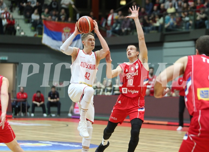 Basketball FIBA Basketball World Cup 2019 European Qualifiers,  First Round Austria vs. Serbia


