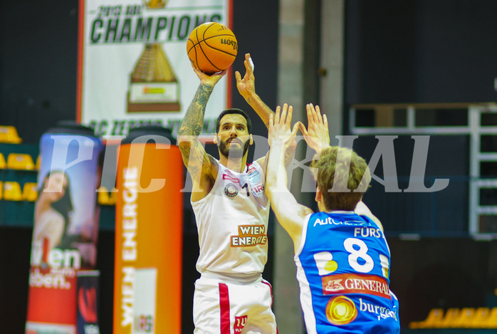 Basketball Superliga 2023/24, Gruunddurchgang 21.Runde BC Vienna vs. Oberwart Gunners


